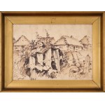 Victor ZIN (1925-2007), "Mallows in the countryside" (1971)