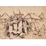 Victor ZIN (1925-2007), "Mallows in the countryside" (1971)