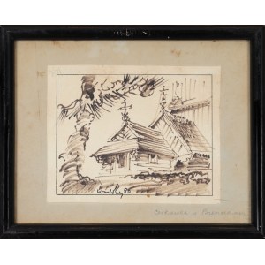 Victor ZIN (1925-2007), Orthodox Church in the Bieszczady (1980)