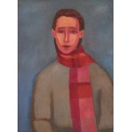 Roman ZAKRZEWSKI (1955-2014), Portrait with Scarf (1984)