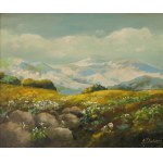 Stanislaw Jerzy SUDER (1951-2015), Landscape with Mountains.