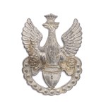 Eagle with wavy lower edge of amazon shield - rarer version with crown!