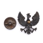 Eagle, overlay from the badge of the 1st Krechowiec Lancers Regiment.
