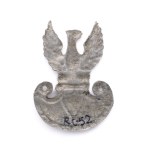 An eagle with the eye of providence and the inscription "For the Fatherland and Freedom."