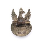 An eagle with the eye of providence and the inscription "For the Fatherland and Freedom."