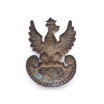 An eagle with the eye of providence and the inscription "For the Fatherland and Freedom."