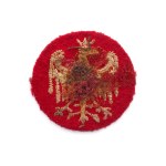 Embroidered eagle of the Polish Army in France - version for privates.