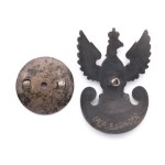 Sample eagle with the letters WP on the amazon shield - Design of Capt. Bohdan Mincer from 1936.