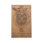 Plakieta XXII Zjazd Prezesów Numizmatyków PTAiN 1987