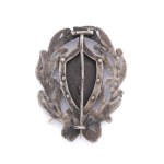 Patriotic eagle brooch