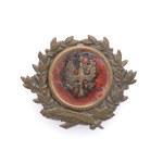 Patriotic eagle brooch