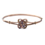 Patriotic bracelet with a three-field coat of arms from the January Uprising period