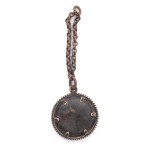 Patriotic pendant with a three-field coat of arms from the January Uprising period