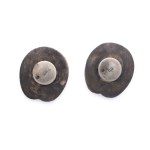 A pair of patriotic pins with a two-field coat of arms from the November Uprising period (established by the Uprising Government in 1831)