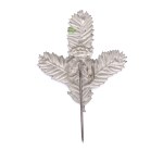 Badge with a three-field coat of arms from the January Uprising period