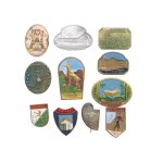 Set of 11 hiking stick cartridges