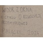 Piotr Mlącki (né en 1996 à Lublin), Vue d'une fenêtre de la série Sur la révolution industrielle, 2024.
