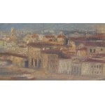 Soter Jaxa Malachowski (1867 Wolanow near Odesa - 1952 Krakow), "Firenze" ("View").