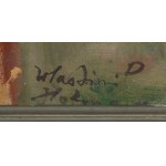 Wlastimil Hofman (1881 Praha - 1970 Szklarska Poręba), Portrét dívky s králíkem (recto) / Skica chlapce (verso)