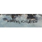 Wiktor Korecki (1890 Kamieniec Podolski - 1980 Milanówek near Warsaw), Winter Landscape