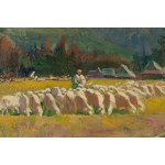 Michał Stańko (1901 Sosnowiec - 1969 Zakopane), Baca in the Koscieliska Valley