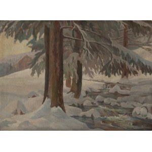 Franciszek Wójcik (1903 Wojciechowo - 1984 Zakopané), Potok v Zakopanom, 1955