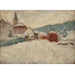 Alfred Świeykowski (1869 Paryż - 1953 Paryż), Kościół w Vacheresse
