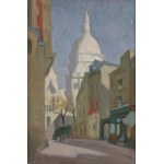 Jakub Markiel (1911 Łódź - 2008 Łódź), Bazylika Sacré-Coeur na Montmartre, około 1935/1945