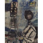Zygmunt Józef Menkes (1896 Lviv - 1986 Riverdale, USA), Painter in the studio of