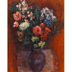 Joachim Weingart (1895 Drohobycz - 1942 Auschwitz), Bukiet kwiatów w wazonie