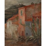 Pawel Dadlez (1904 - 1940 Rawa Ruska), Street in Collioure, after 1928