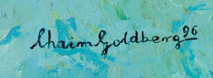Chaim Goldberg (1917 Kazimierz Dolny - 2004 Boca Raton), 