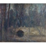 Felicjan Szczęsny Kowarski (1890 Starosielce w Białostockiem - 1948 Konstancin k. Warszawy), Pejzaż ze Skierniewic, 1940