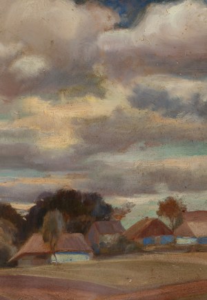 Stanisław Paciorek (1889 Ładycze na Wołyniu - 1952 Kraków), Widok z wysokim niebem