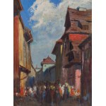 Stanisław Ignacy Poraj Fabijański (1865 Paris - 1947 Krakow), On Kazimierz in Krakow