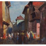 Stanisław Ignacy Poraj Fabijański (1865 Paris - 1947 Krakow), On Kazimierz in Krakow