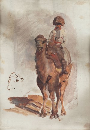 Wacław Pawliszak (1866 Warszawa - 1905 Warszawa), Wędrowiec na wielbłądzie