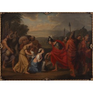 Autor nierozpoznany (XVIII/XIX w.), Spotkanie Dawida i Abigail