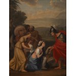 Autor nierozpoznany (XVIII/XIX w.), Spotkanie Dawida i Abigail