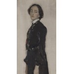 Nina Bobieńska (1894 Warsaw - 1973 Warsaw), Self-portrait