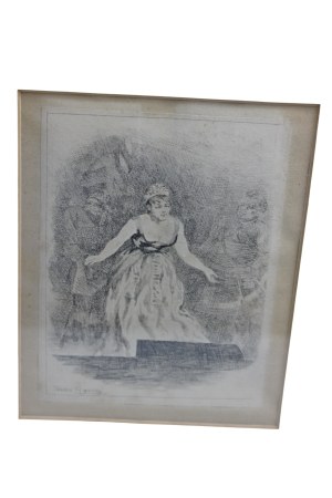 Frédéric Régamey (1849-1925) - grafika ilustracyjna, koniec XIX w.