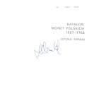Kaminski T., Catalogue of Polish coins 1697-1763 (Saxon era).