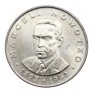20 zloty 1976 - Marceli Nowotko (PRL) Mint condition