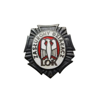 Badge Distinguished Activist of the National Defense League.