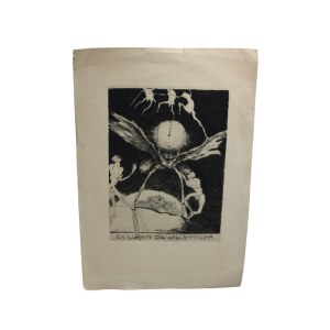 Ekslibris - „Ex libris Dr. Willy Tropp”