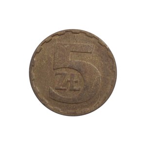 5 zł 1984. - Drehung