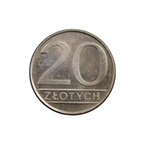 20 zł 1986. - Drehung