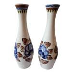 Zakłady Fajansu "Włocławek", Pair of vases, ZF "Włocławek"