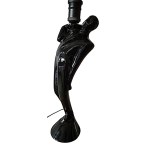 Author unrecognized, Waiter porcelain lamp
