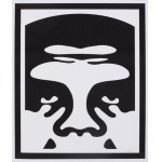 Shepard Fairey, Obey 3-face, triptych